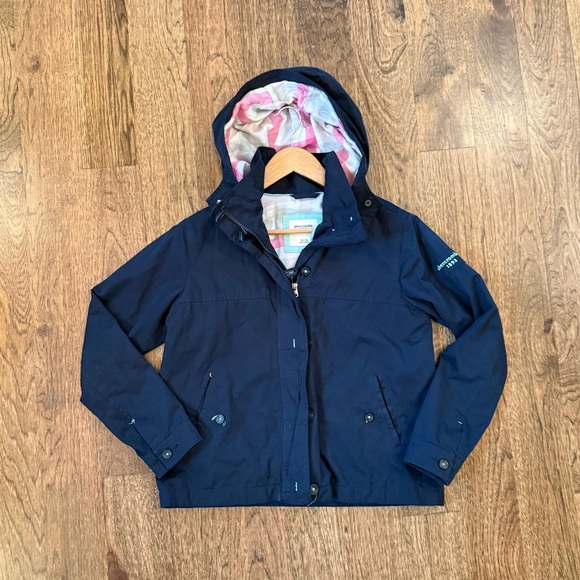 Abercrombie Kids Coat Jacket Hood Size 15 / 16 Blue - Picture 1 of 7
